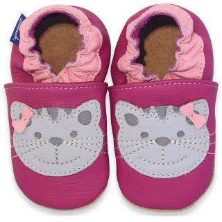 Beck Krabbelschuh Katze Krabbelschuh (weiche, flexible, leichte Lauflernschuhe, für die allerersten Schritte im Leben) weiche