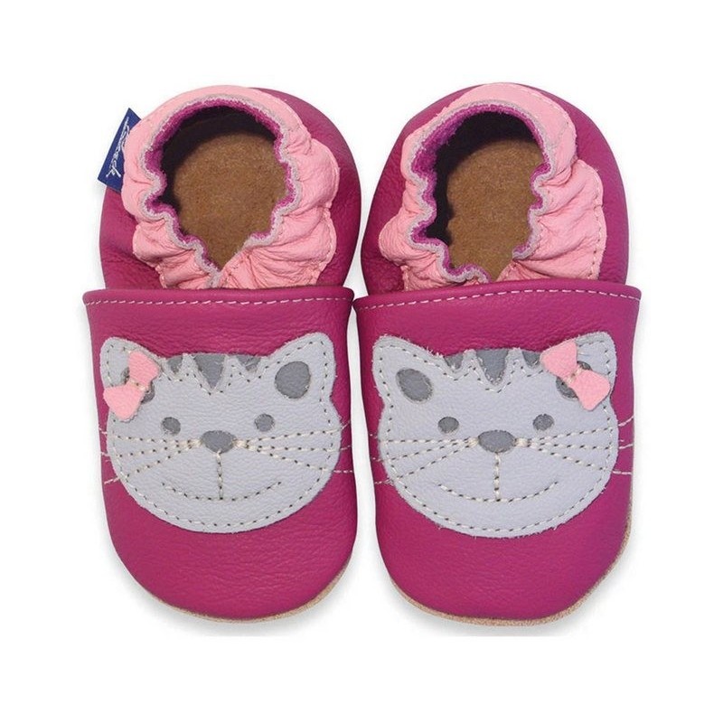 Beck Krabbelschuh Katze Krabbelschuh (weiche, flexible, leichte Lauflernschuhe, für die allerersten Schritte im Leben) weiche