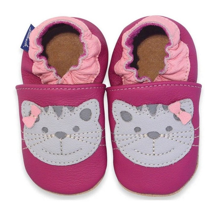 Beck Krabbelschuh Katze Krabbelschuh (weiche, flexible, leichte Lauflernschuhe, für die allerersten Schritte im Leben) weiche