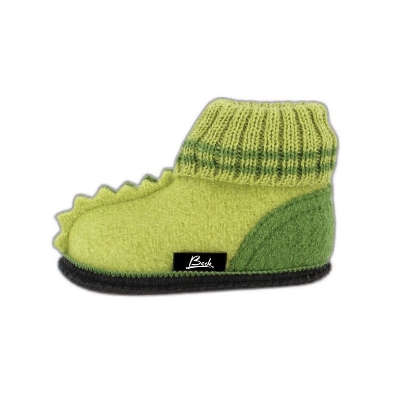 Beck Hüttenschuh Nessi Hüttenschuhe (aus Österreich, für warme Füße in Kita, Schule, Zuhause) atmungsaktiv, wärmeausgleichend