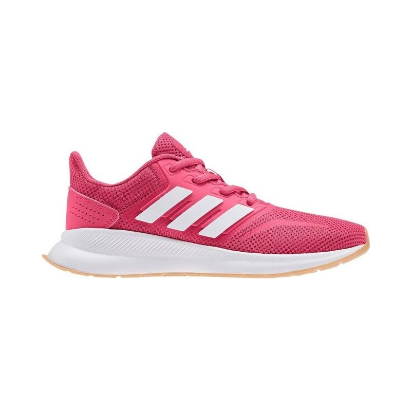 adidas Performance RUNFALCON K POWPNK/FTWWHT/GUM10 Laufschuh
