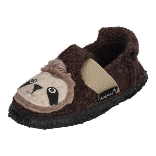NANGA SHAGGY SLOTH Hausschuh Braun