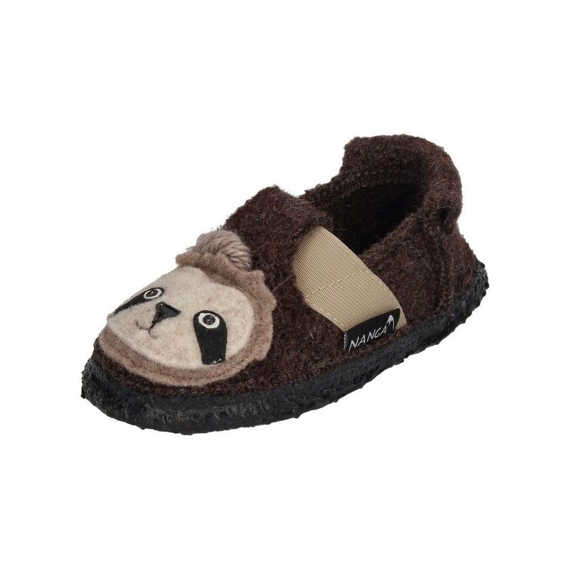 NANGA SHAGGY SLOTH Hausschuh Braun