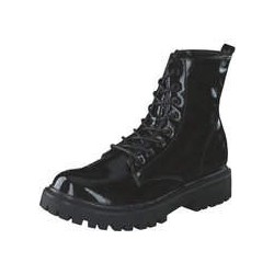 smiling for feet Schnür Boots Damen schwarz|schwarz