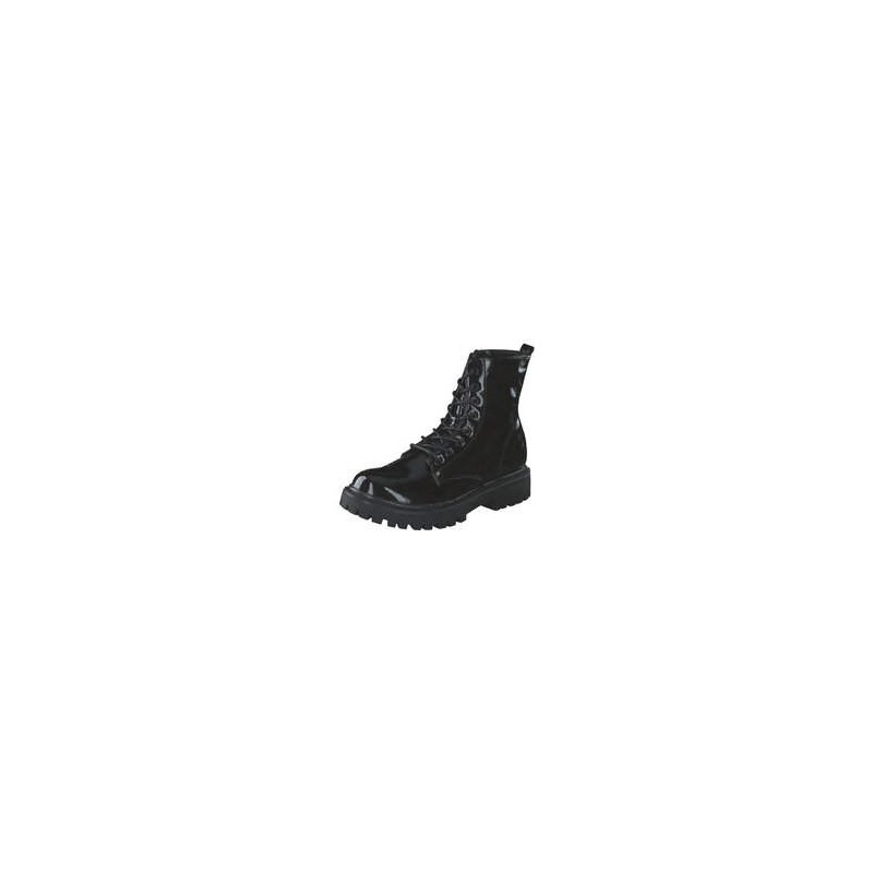 smiling for feet Schnür Boots Damen schwarz|schwarz