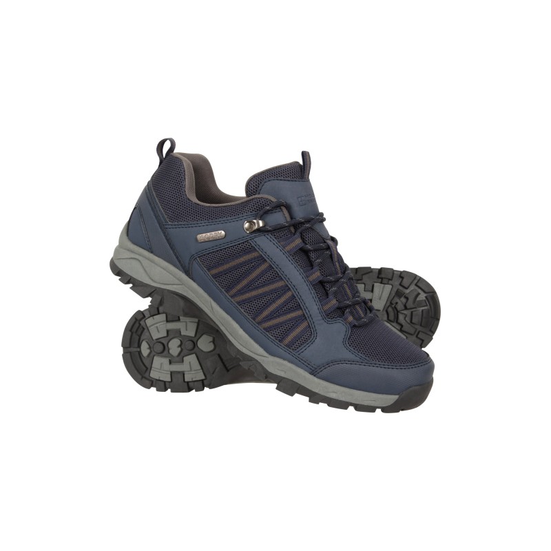Path Wasserdichte Herrenschuhe - Marineblau