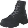 Mustang Schnür Boots Mädchen schwarz|schwarz|schwarz|schwarz