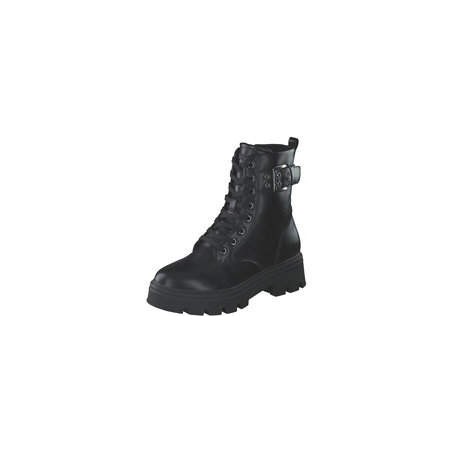 s.Oliver Schnürstiefelette Damen schwarz|schwarz