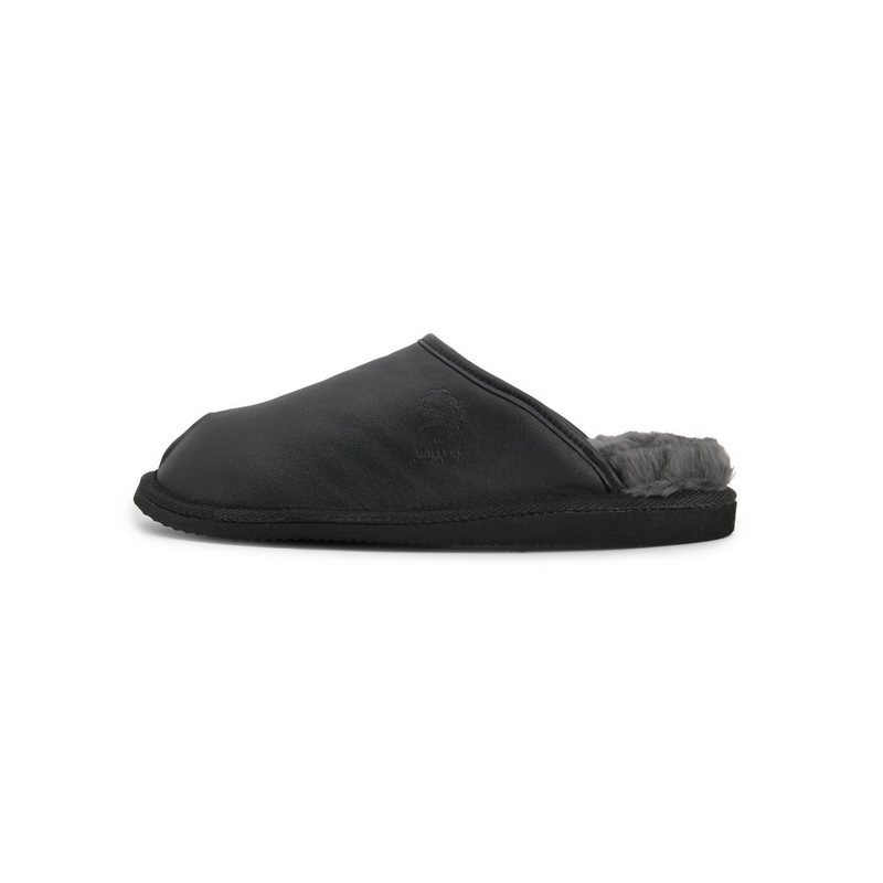 Hollert Hausschuh Herren Lammfell Hausschuhe Luitpold Merino Schaffell Echtleder