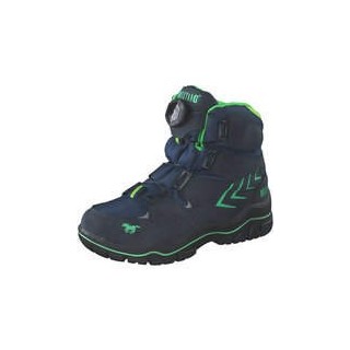 Mustang Schnür Boots Jungen blau|blau|blau
