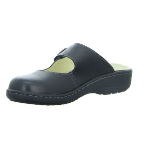 Pantoletten schwarz 37