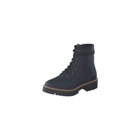 s.Oliver Schnürstiefelette Damen blau|blau