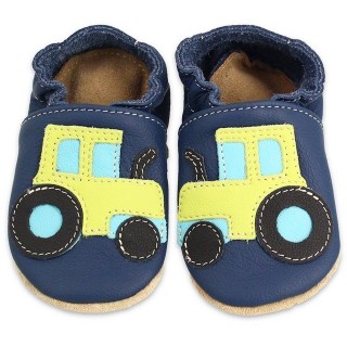 Beck Krabbelschuh Trecker Krabbelschuh (weiche, leichte, flexible Schuhe, für die allerersten Schritte) weiches chromfrei geg