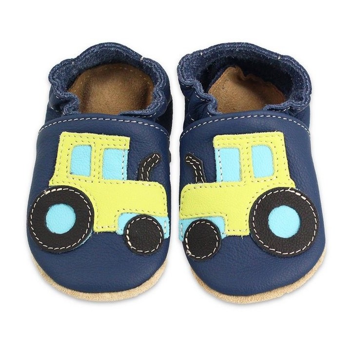 Beck Krabbelschuh Trecker Krabbelschuh (weiche, leichte, flexible Schuhe, für die allerersten Schritte) weiches chromfrei geg