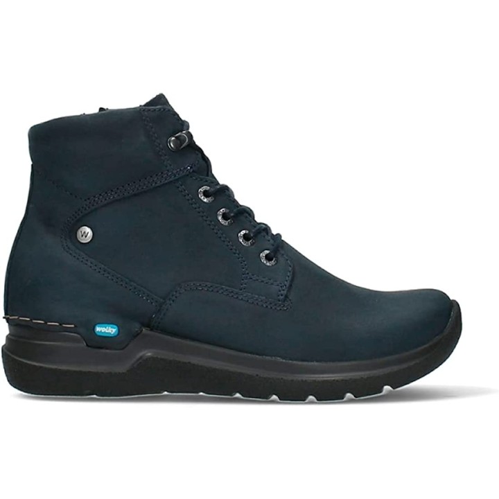 Stiefeletten blau 40