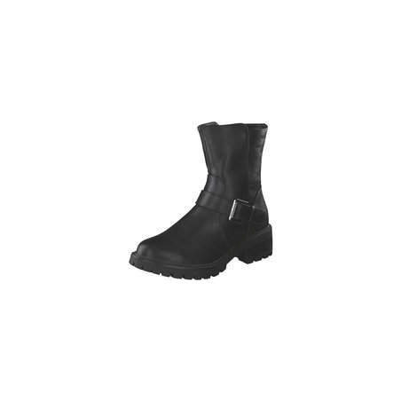 Charmosa Stiefelette Damen schwarz|schwarz|schwarz