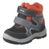Geox B Flanfil Boy Klett Boots Jungen schwarz|schwarz|schwarz