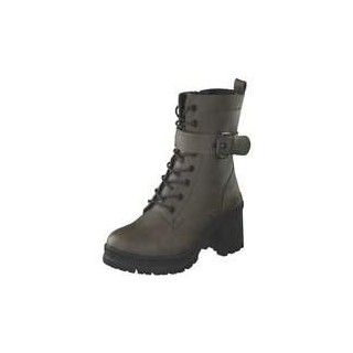 Charmosa Schnürstiefelette Damen grün|grün