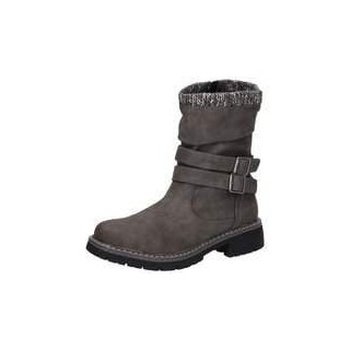 Via della Rosa Stiefelette Damen grau|grau
