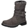 Via della Rosa Stiefelette Damen grau|grau
