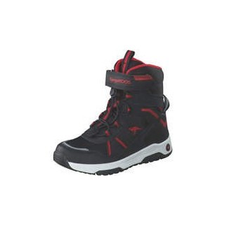 KangaROOS K MJ LUC RTX Klett Boots Jungen schwarz|schwarz
