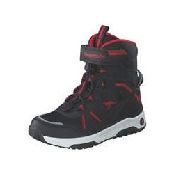 KangaROOS K MJ LUC RTX Klett Boots Jungen schwarz|schwarz
