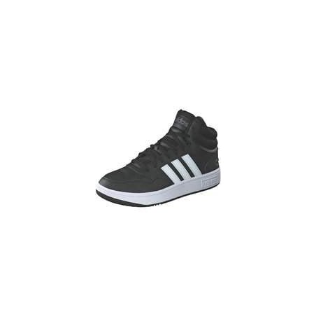 adidas Hoops 3.0 Mid Sneaker Herren schwarz|schwarz