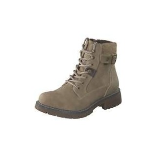 Via della Rosa Schnür Boots Damen beige|beige
