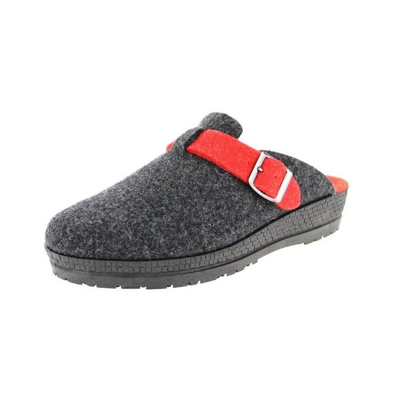Rohde Rohde Damen Softfilz Pantolette Pantoffel
