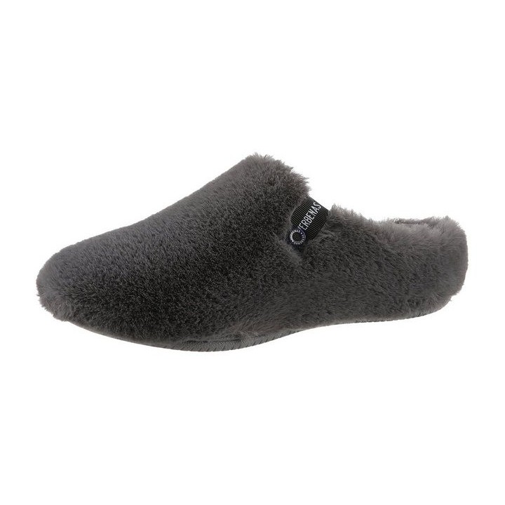 VERBENAS YORK Gales Pantoffel, Pantoffel, Hausschuh, Homeslipper in kuscheliger Plüsch-Optik
