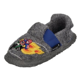 NANGA Moto Hausschuh Grau