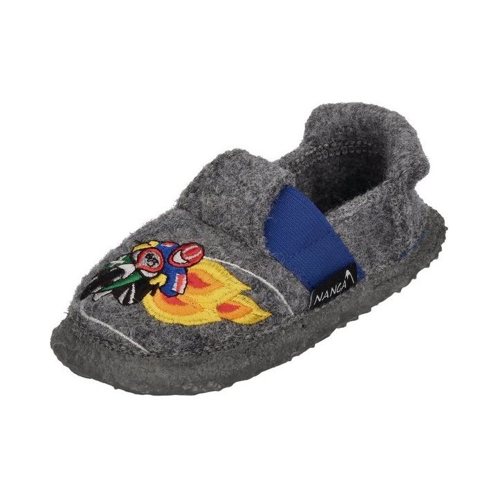 NANGA Moto Hausschuh Grau