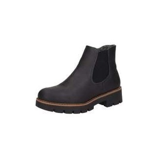 Via della Rosa Chelsea Boots Damen schwarz|schwarz