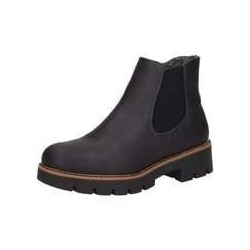 Via della Rosa Chelsea Boots Damen schwarz|schwarz