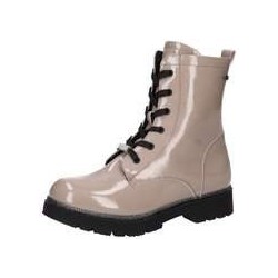 Barbarella Schnür Boots Mädchen beige|beige|beige