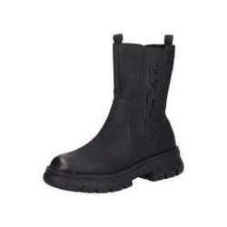 Tom Tailor Chelsea Stiefelette Damen schwarz|schwarz