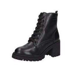 Tom Tailor Schnürstiefelette Damen schwarz|schwarz