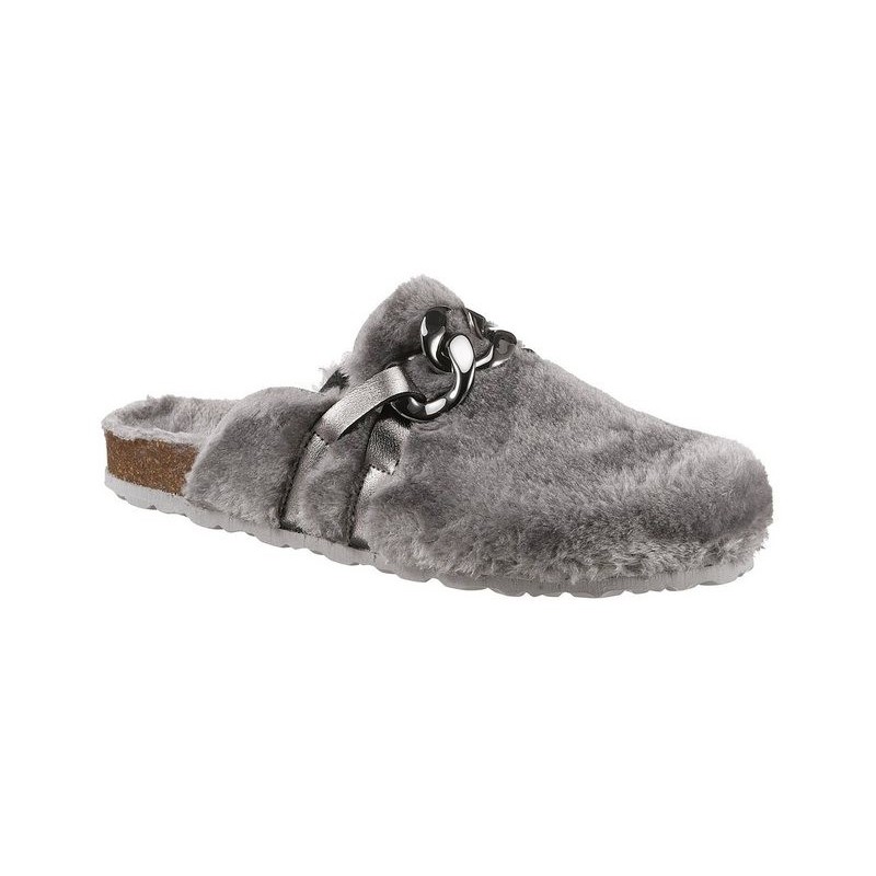 CITY WALK Pantoffel mit eleganter Zierkette