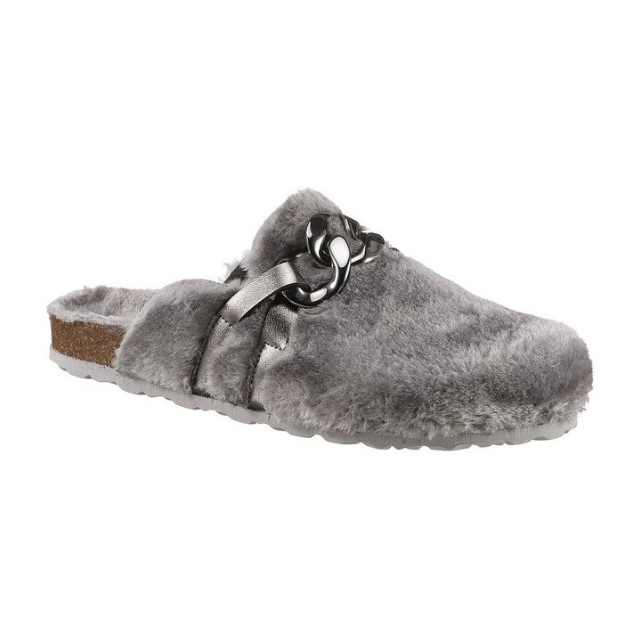 CITY WALK Pantoffel mit eleganter Zierkette