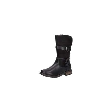 Charmosa Stiefelette Damen schwarz|schwarz|schwarz