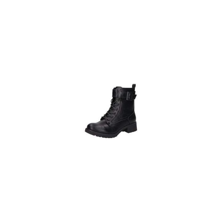 Charmosa Biker Boots Damen schwarz|schwarz