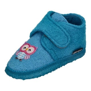 NANGA Little Owls Hausschuh Türkis