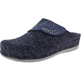 Rohde Rohde Damen Hausschuhe mit Klett Pantoffel