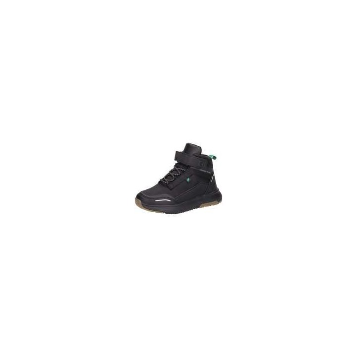 Run Lifewear Klett Boots Jungen schwarz|schwarz
