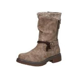 Via della Rosa Stiefelette Damen beige|beige