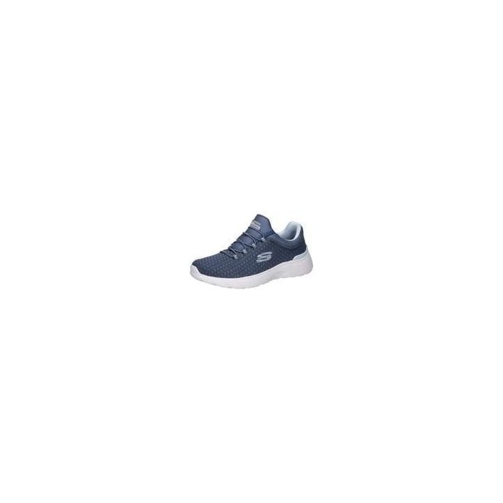 Skechers Slip On Sneaker Damen blau|blau