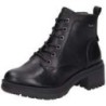 Jana Schnürstiefelette Damen schwarz|schwarz