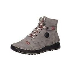 Rieker Schnürstiefelette Damen grau|grau