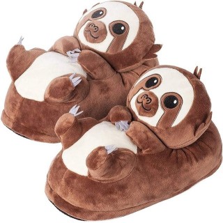 Corimori Einheitsgröße 44-48 XL Tier Pantoffeln Erwachsene Plüsch Hausschuhe