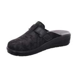 Rohde CATANIA Pantoffel, Hausschuh, Schlappen, Clog mit Klettriemchen
